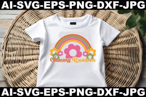 Chasing Rainbow: Graphics for T-Shirt Designs