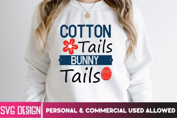 Cotton Tails Bunny Tails SVG Cut File