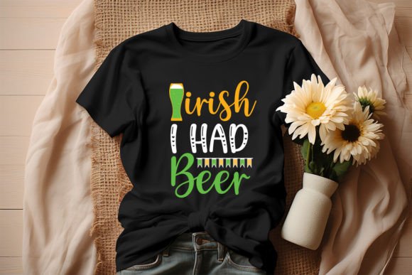 Irish I Had Beer SVG Design: Graphics for T-Shirt Designs