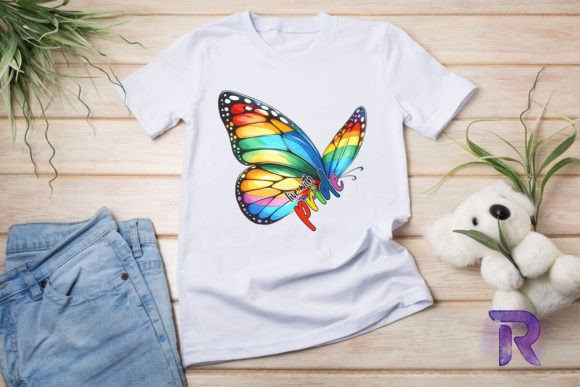 LGBTQ Live with Pride Rainbow PNG Graphics