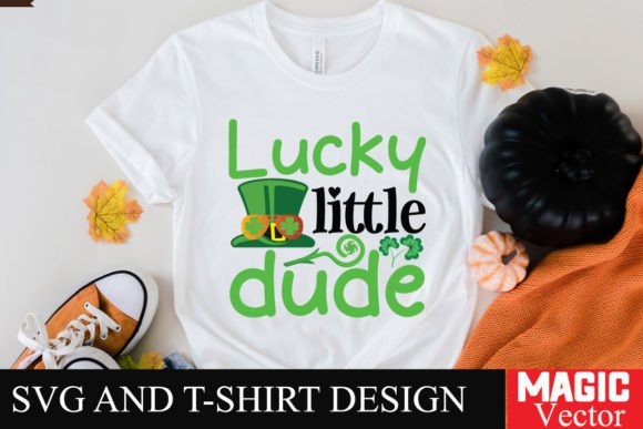 Lucky Little Dude SVG, St. Patrick's Graphics